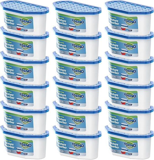 Moisture Absorbers, 18 Pack, Compact Dehumidifier by Ksend