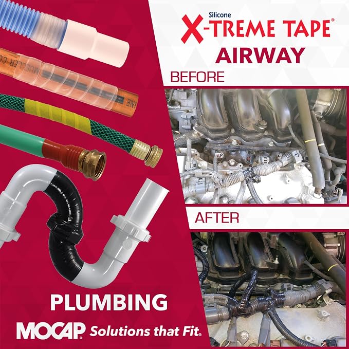 X-Treme Tape MOCAP Heavy Duty Electrical Tape, Self-Fusing Silicone Rubber - Image 5