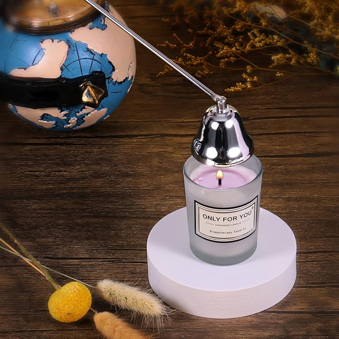 Lsnisni 4 in 1 Candle Accessory Set, Electric Lighter, Wick Cutter, Snuffer and - Image 5