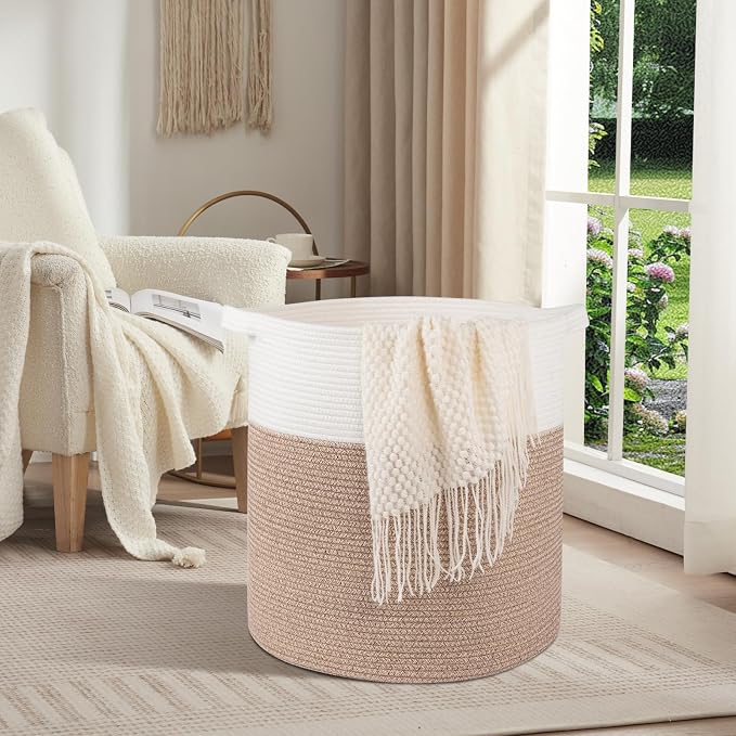 OIAHOMY 80L Laundry Hamper, Storage Basket - Image 2