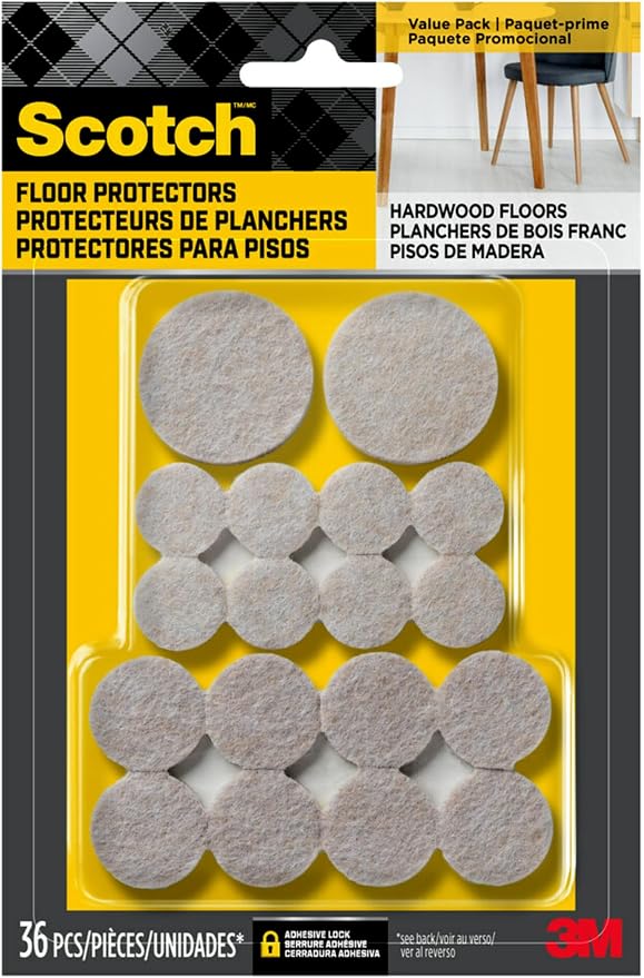 Scotch Felt Pads, Felt Furniture Pads by ScotchBrand
