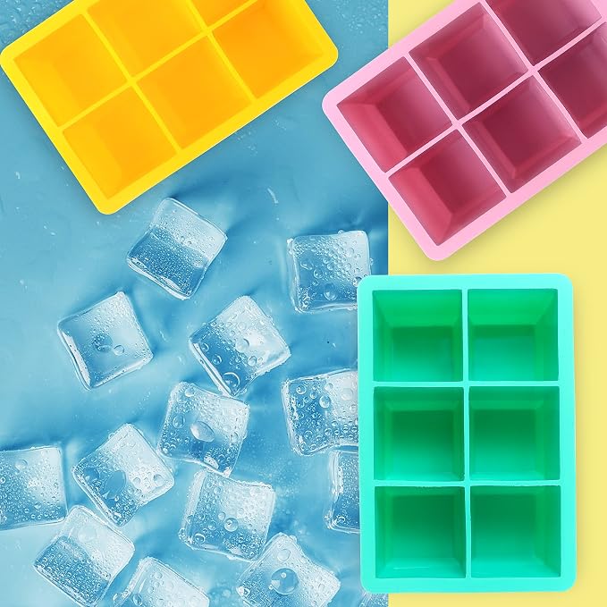 Silicone Ice Cube Trays 3 Pack - Image 6