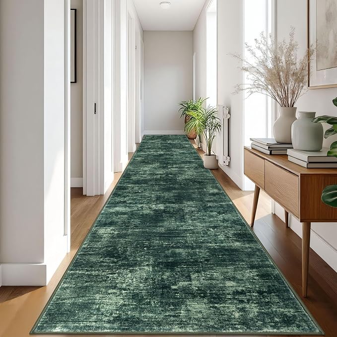 IOHOUZE Abstract Runner Rug 3x18 Ft Washable Runners - Image 8