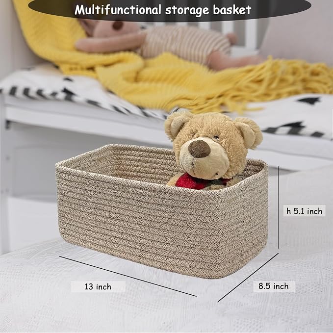 COMFY-HOMI 13" x 8.5" x 5.1" Storage Baskets - Image 4
