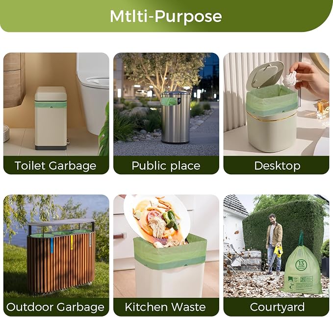 13 Gallon Compostable Trash Bags - Image 5