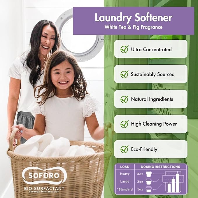 Happy Elephant Fabric Softener, Natural Biodegradable Liquid Fabric Softener - Image 3