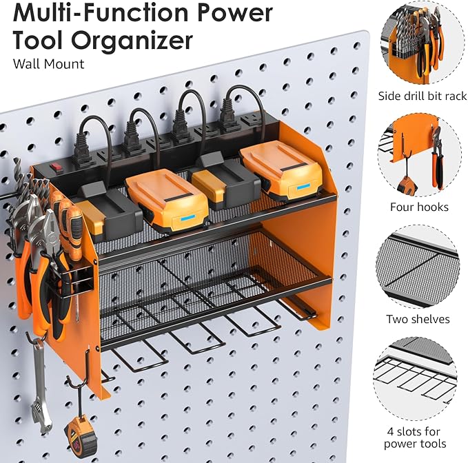 CCCEI Modular Power Tool Organizer Wall Mount - Image 5
