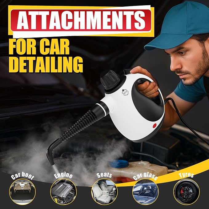 Pressurized Multi-Surface Handheld Steam Cleaner - Image 5