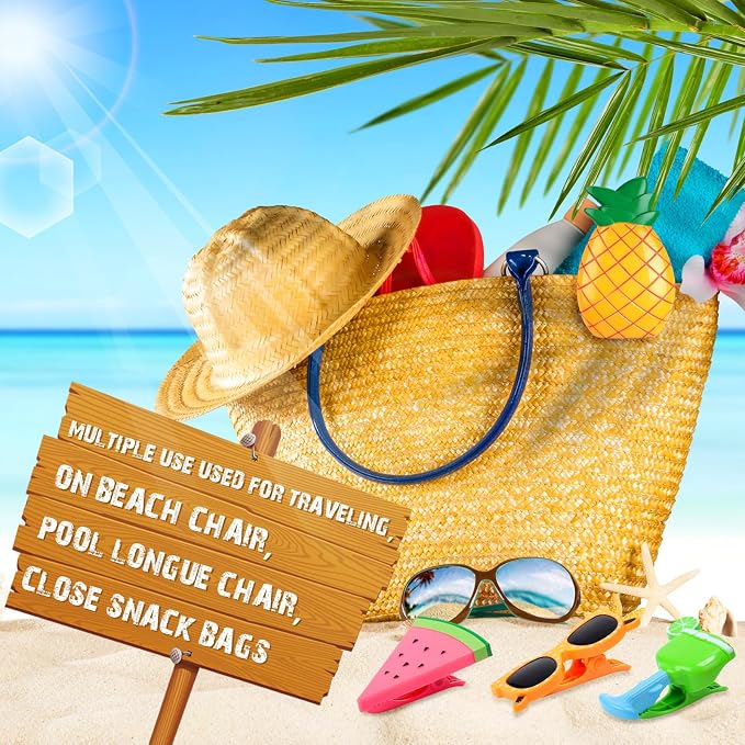 Rtteri 16 Pcs Beach Towel Clips - Image 5