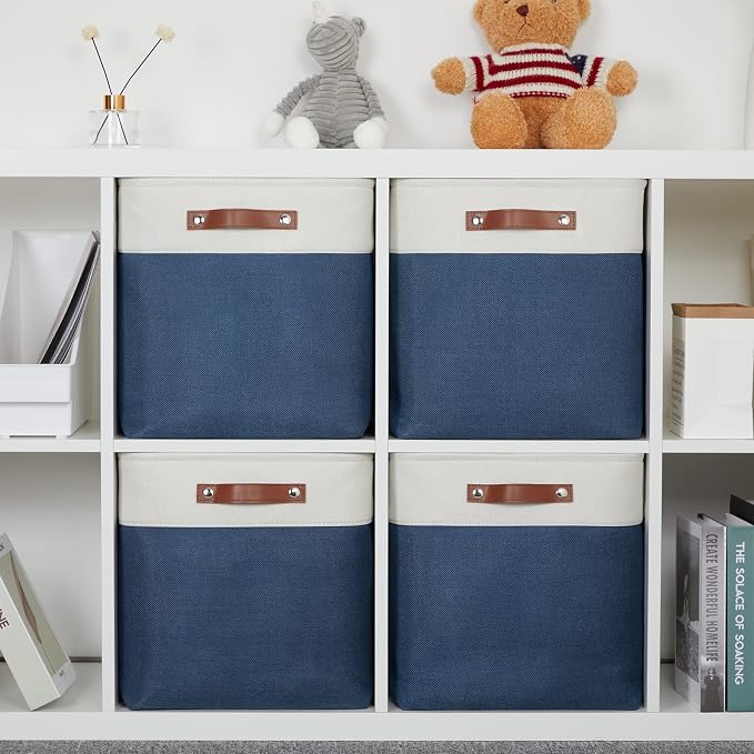 DULLEMELO Storage Baskets for Shelves Closet Storage, Large Home Organization - Image 7
