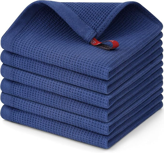 Homaxy 100% Cotton Waffle Weave Dish Cloths by Homaxy