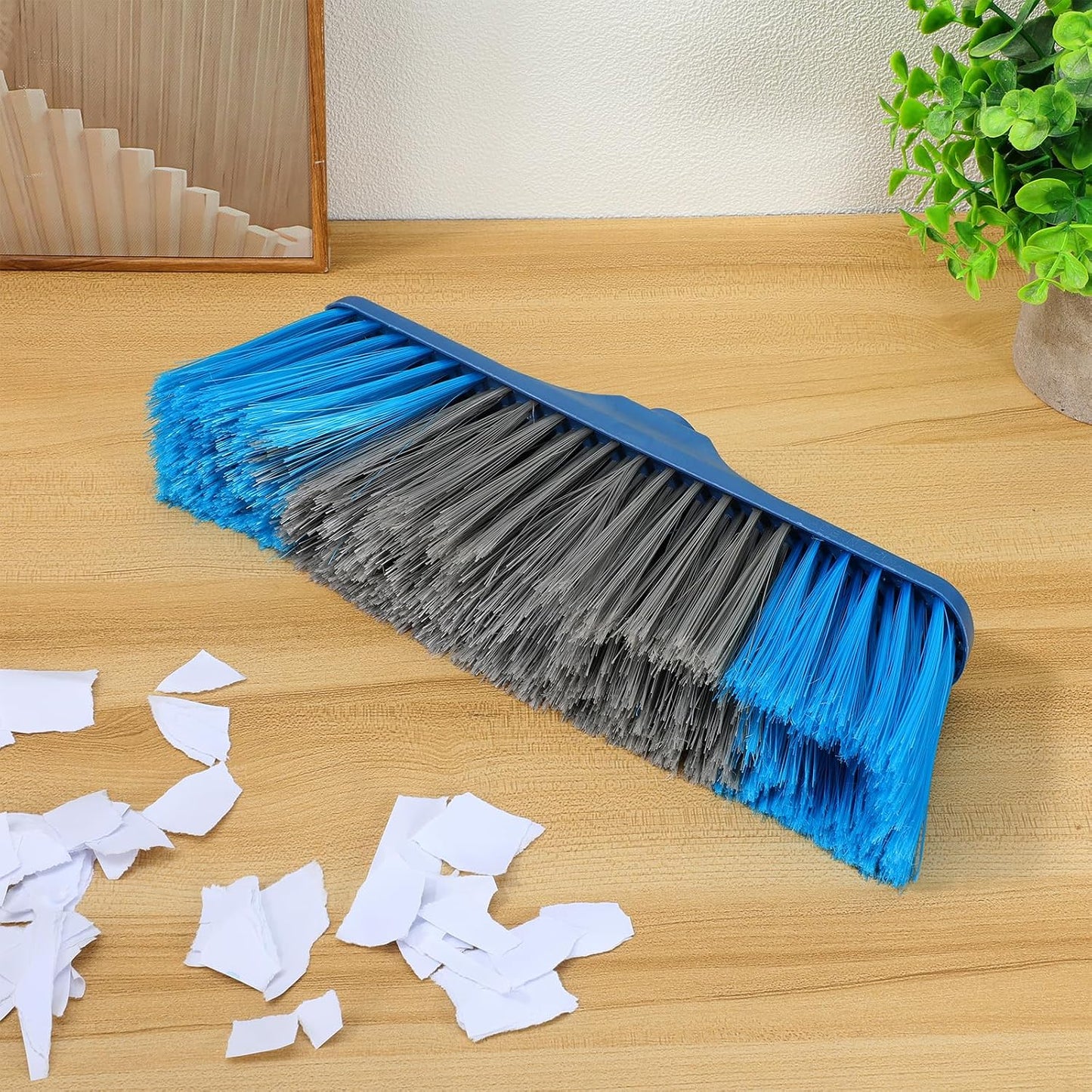 SUPVOX Replacement Broom Head Soft Bristle Broom Part for Household Cleaning Tools Suitable for Indoor Floor and Kitchen Use