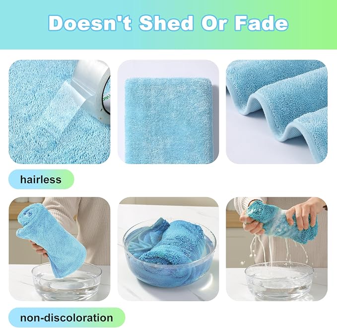 JOYMOOP Microfiber Towels for Cars, 2 Pack 35.4" x 23.6" Car Drying Towel - Image 4