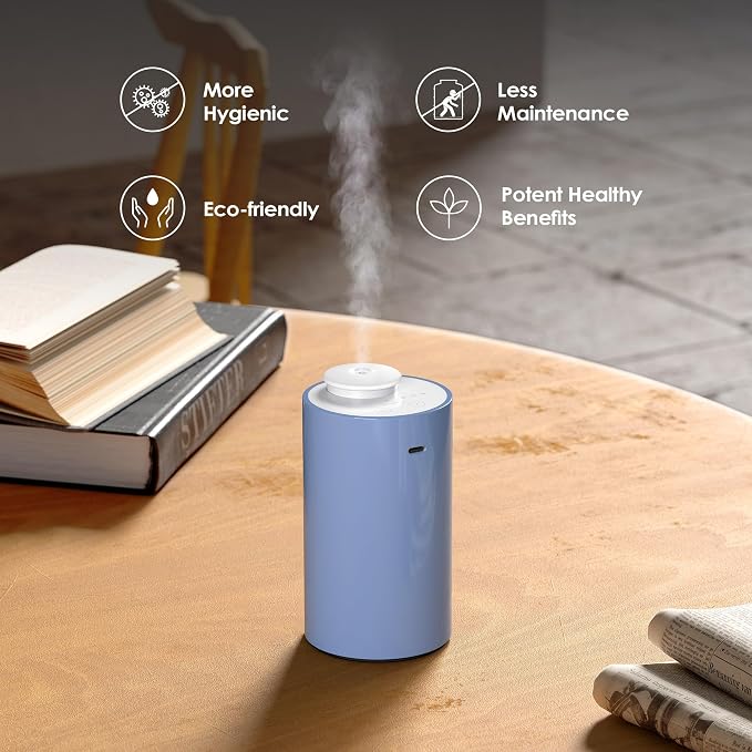 Waterless Diffuser for Essential Oil, Battery Operated Nebulizer, 0.7Fl.Oz./ - Image 2
