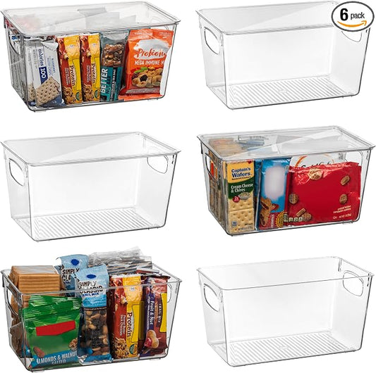 ClearSpace Plastic Pantry Organization and Storage Bins by ClearSpace