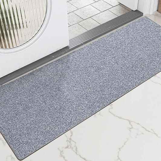 LUMI Ultra Thin Door Mat for Entryway, Easy Clean Welcome Entrance Mat for by LUMI