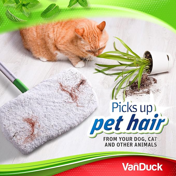 VanDuck Reusable 100% Cotton Mop Pads Compatible - Image 8