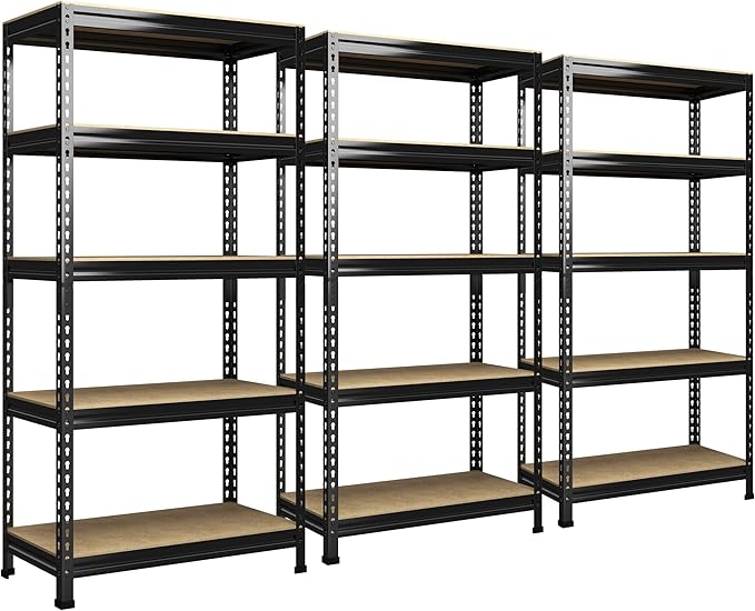 PrimeZone 32" W x 16" D x 63" H Storage Shelves by PrimeZone