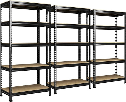 PrimeZone 32" W x 16" D x 63" H Storage Shelves by PrimeZone