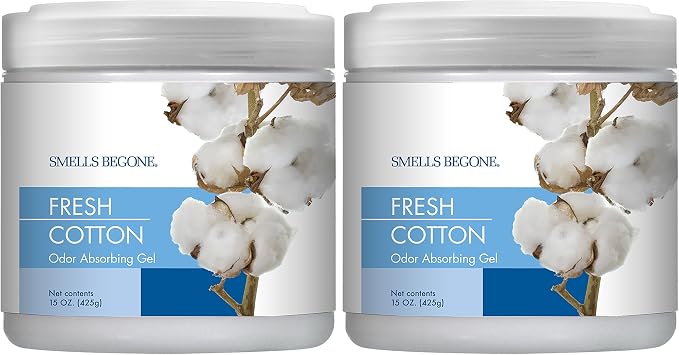 SMELLS BEGONE Air Freshener Odor Absorber Gel - 15 oz by SMELLSBEGONE