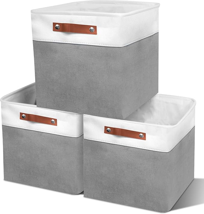 13in Open Fabric Storage Basket by EITMOW