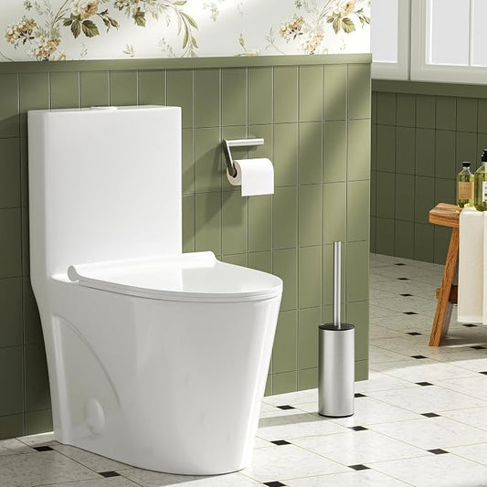 Toilet Brush and Holder Set, Toilet Bowl Brush - Image 2