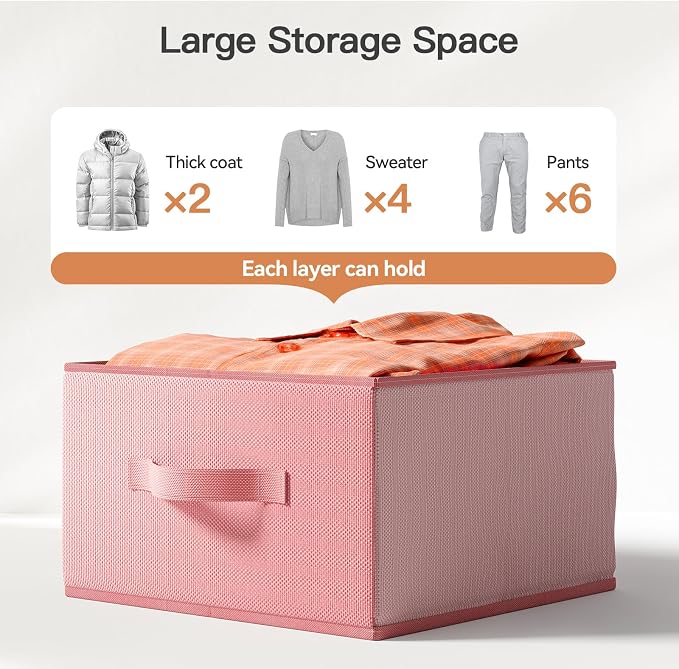 Pipishell Hanging Closet Organizer 6-Shelf, Hanging Shelves - Image 6
