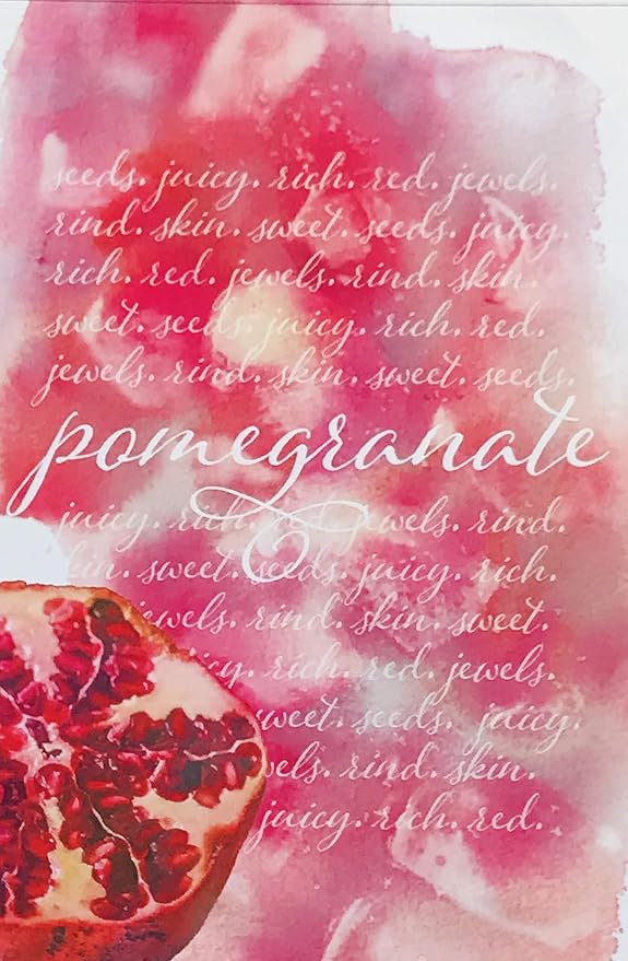 Expressive Scent 6 Pack Pomegranate Large Scented Sachet Envelope by ExpressiveScent