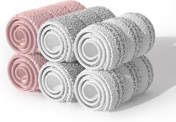 JOYMOOP Mop Replacement Pads, Reusable Microfiber Mop Pads by JOYMOOP
