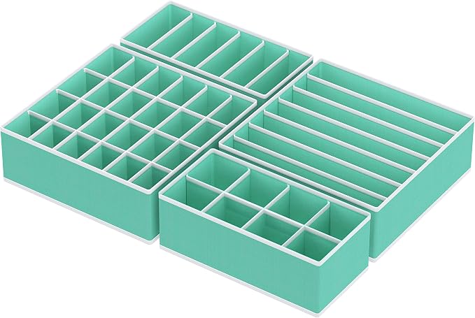 Simple Houseware 4-Pack Drawer Organizer Set - Image 2
