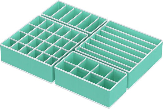 Simple Houseware 4-Pack Drawer Organizer Set - Image 2