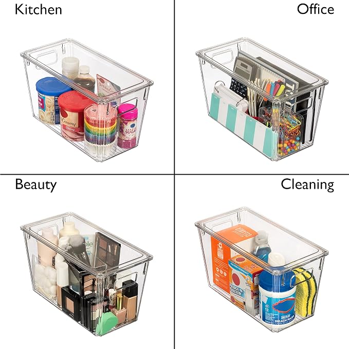 ClearSpace Modern Plastic Storage Bins - Image 5