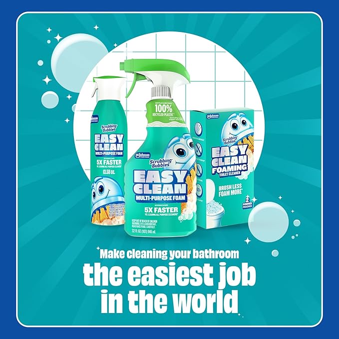 Scrubbing Bubbles Easy Clean Foaming Multipurpose Bathroom Cleaner Spray - Image 8