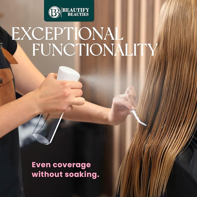 BeautifyBeauties Hair Spray Bottle – Ultra Fine Continuous Water Mister - Image 7