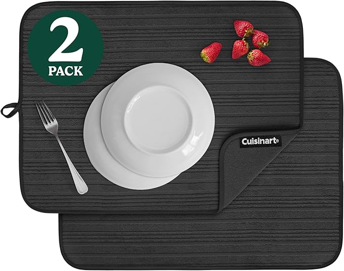 Cuisinart Dish Drying Mats for Kitchen Counter by BestBrands
