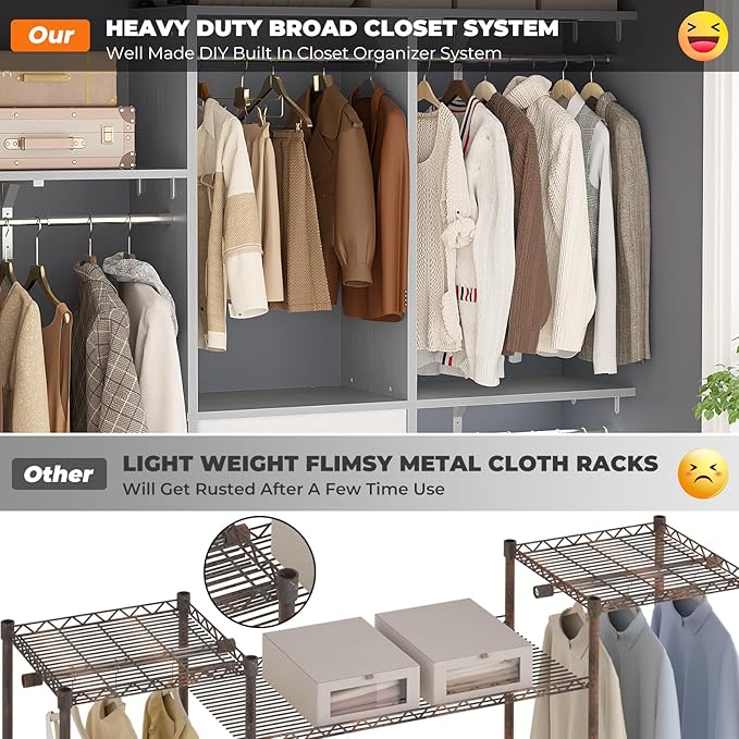 Armocity 5FT Small Closet System - Image 3