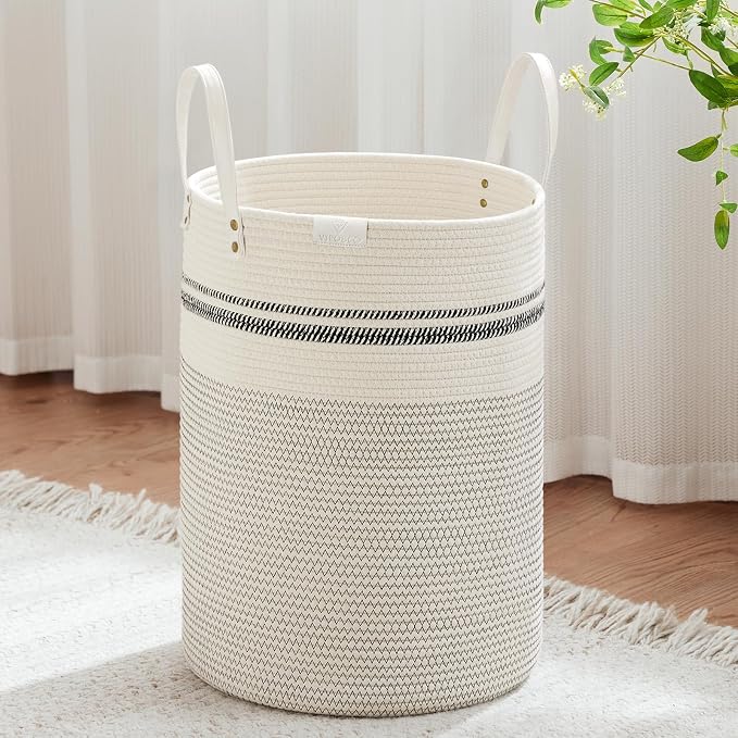 VIPOSCO Tall Laundry Basket, Large Dirty Clothes Hamper by VIPOSCO