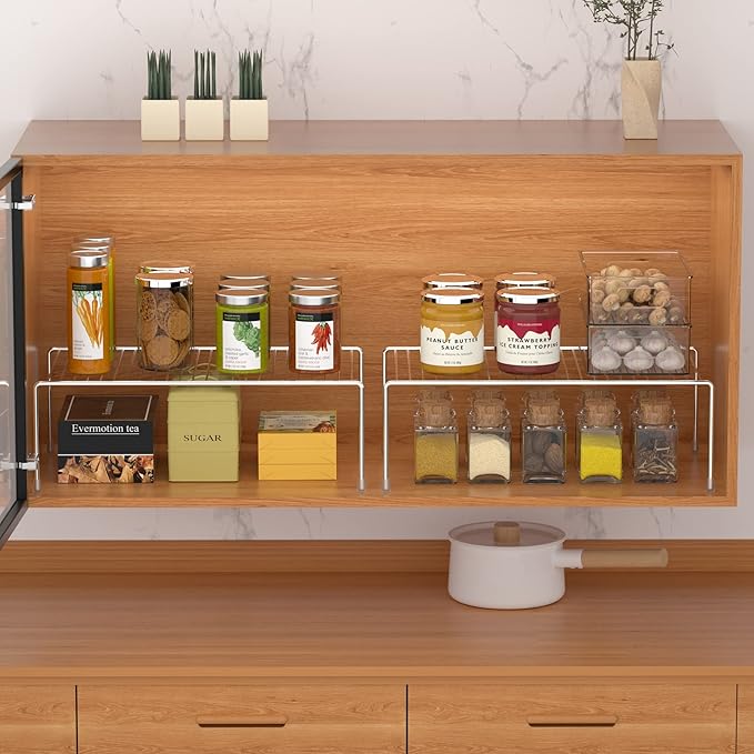 iPEGTOP Large Kitchen Freezer Cabinet Organizer Shelf - Image 7