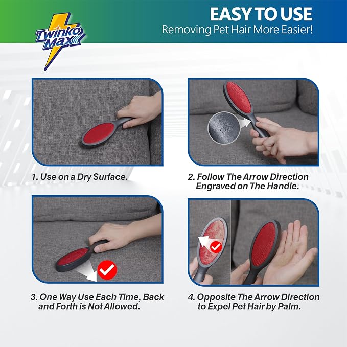 Lint Brush, Lint Remover, Pet Hair Remover, Clothes Brush, Magic Lint Remover - Image 5
