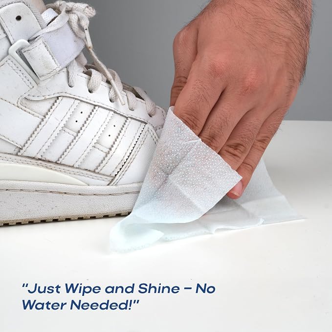 Sneaker Cleaner Wipes 35 Packs Suede Leather Tennis Quick Cleaning Disposable - Image 3