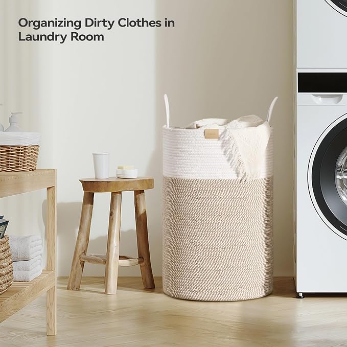 Laundry Hamper 75L, Large Laundry Basket - Image 3