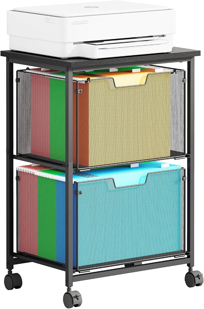 Letter/Legal Rolling File Cart by shengbaomaoyi