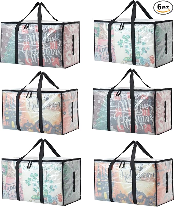 Heavy Duty 93L Stackable Storage Bins by Unknown
