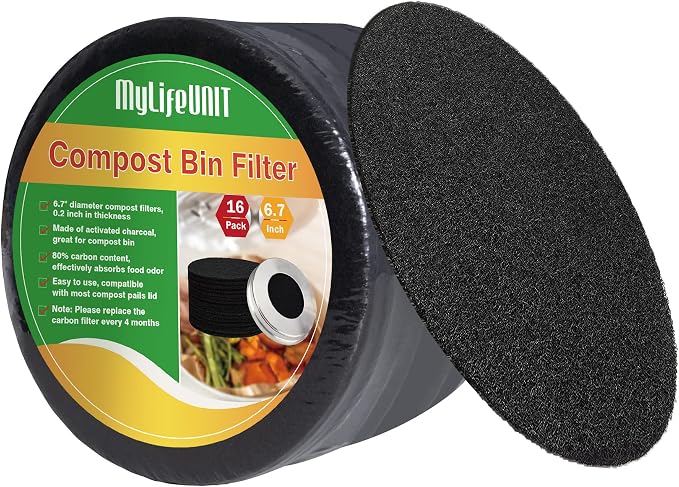MyLifeUNIT 16 Pack Charcoal Filter by MyLifeUNIT
