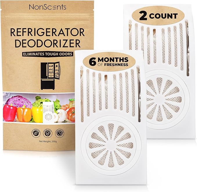 NonScents Refrigerator Deodorizer – Odor Eliminator by NonScents