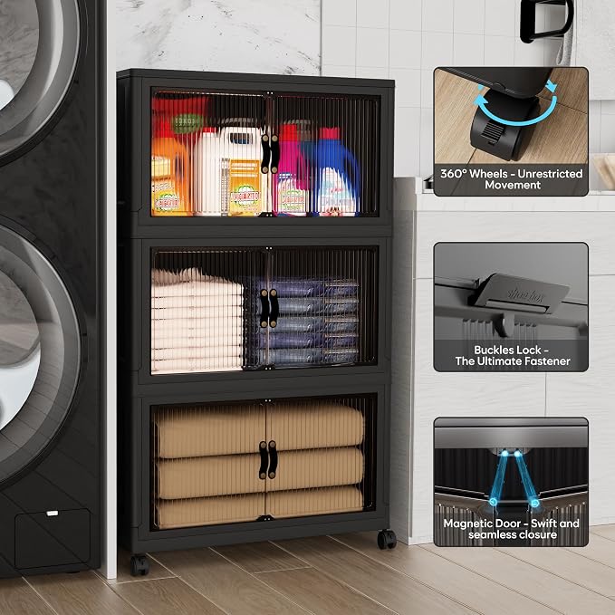 Jalove 88QT Plastic Storage Bins - Image 6