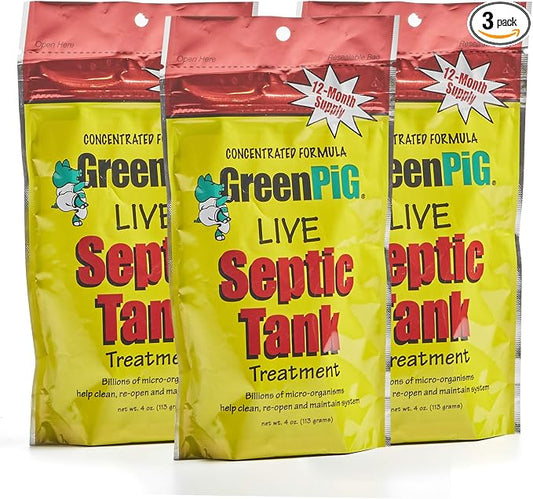 GREEN PIG Septic Tank Treatment by GreenPigSolutions