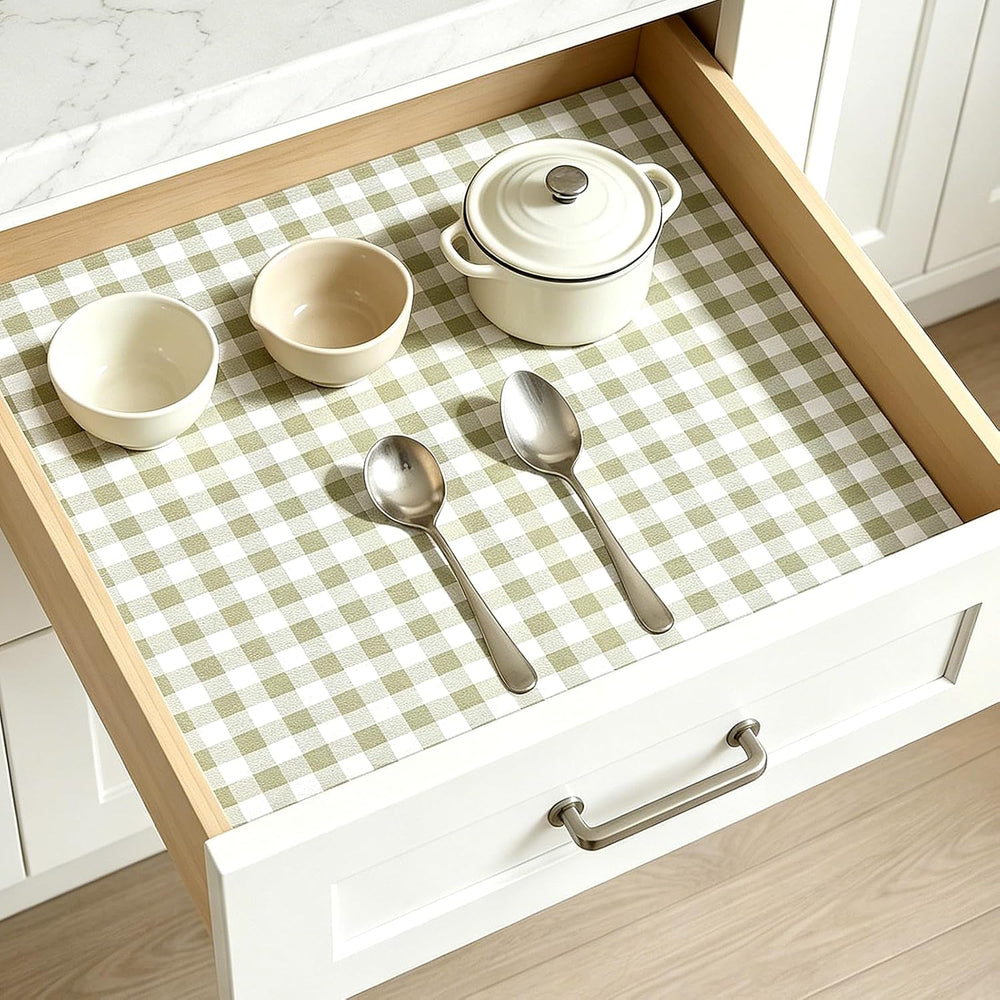 Songrey Non-Adhesive Shelf Liner & Cabinet Liner, 17.5" x 240"