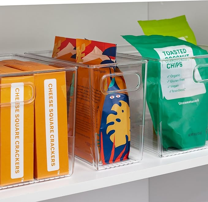 iDesign Tall Plastic Storage Bin - Image 5