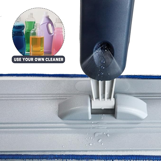 24" Microfiber mop for Floor Cleaning System, Commercial Heavy-Duty Wet Dry mops - Image 4
